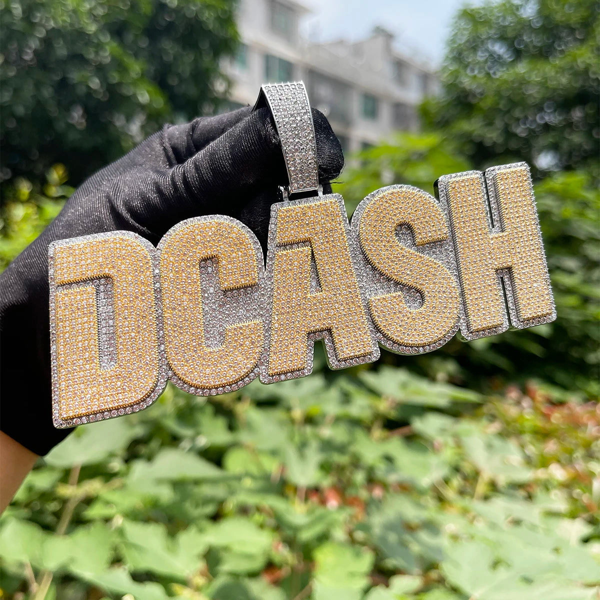 Bling "Cash" Custom Pendant