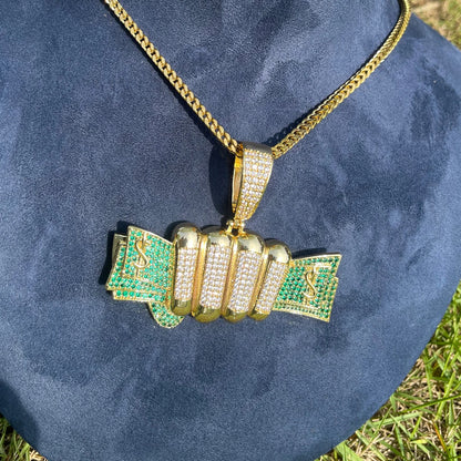 Bling "Getting Cash" Pendant