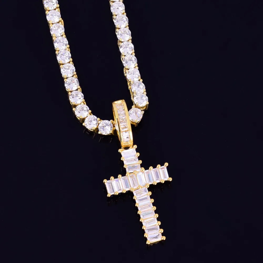 Bling "Cross" Pendant X