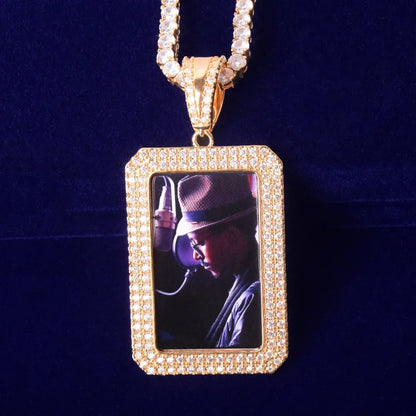 Bling "Plaquette" Custom Photo III