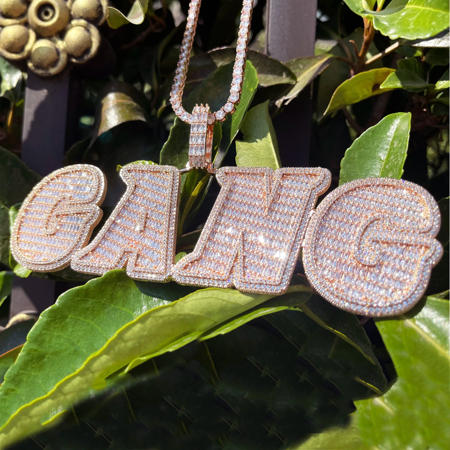 Bling "Bubble" Custom Pendant