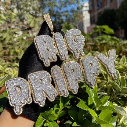 Bling "Big Drip" Custom Pendant