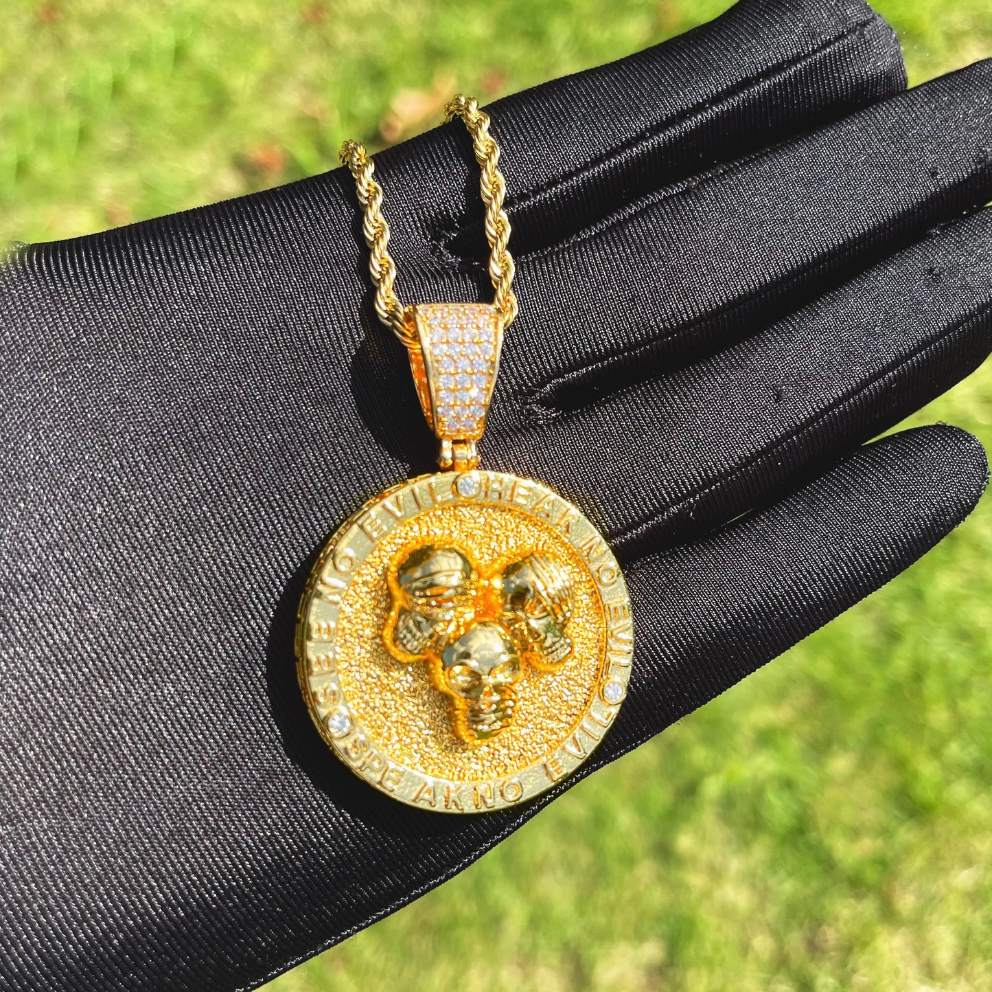 Bling "The Code" Pendant