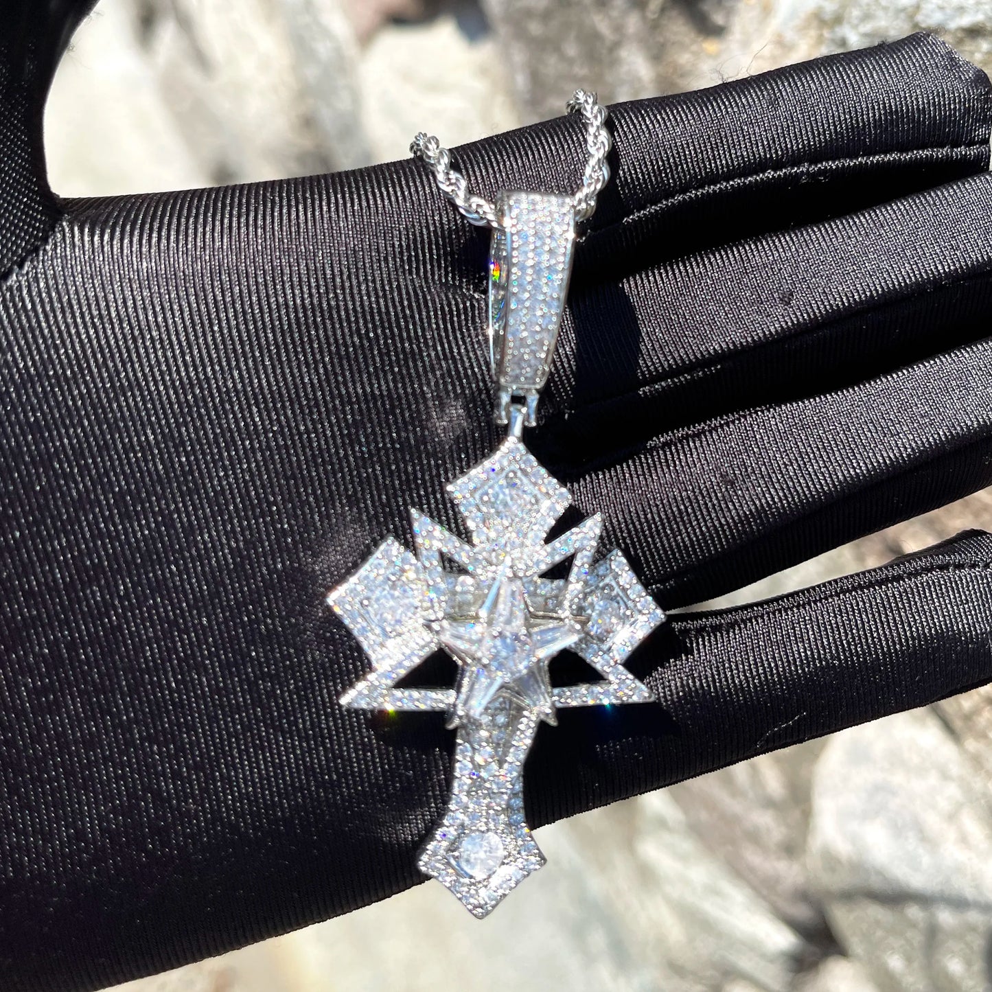 Bling "Gothic Cross" Pendant