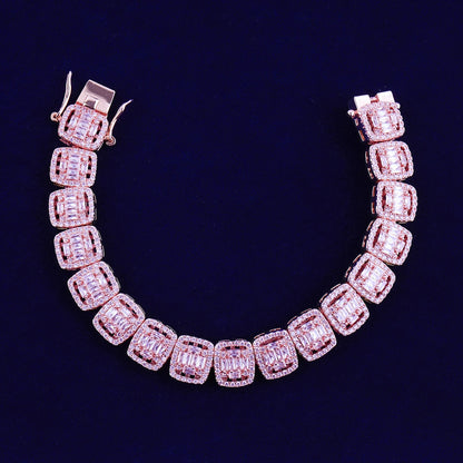 Bling "Baguette" Tennis Bracelet