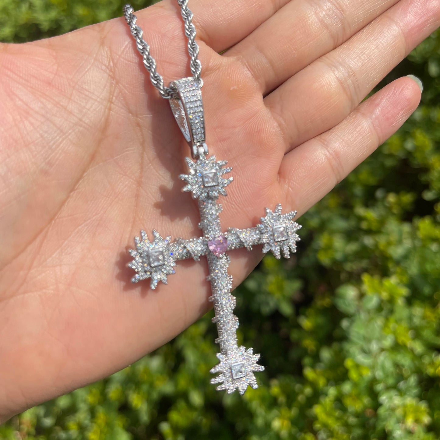 Bling "Cross" Pendant XIX