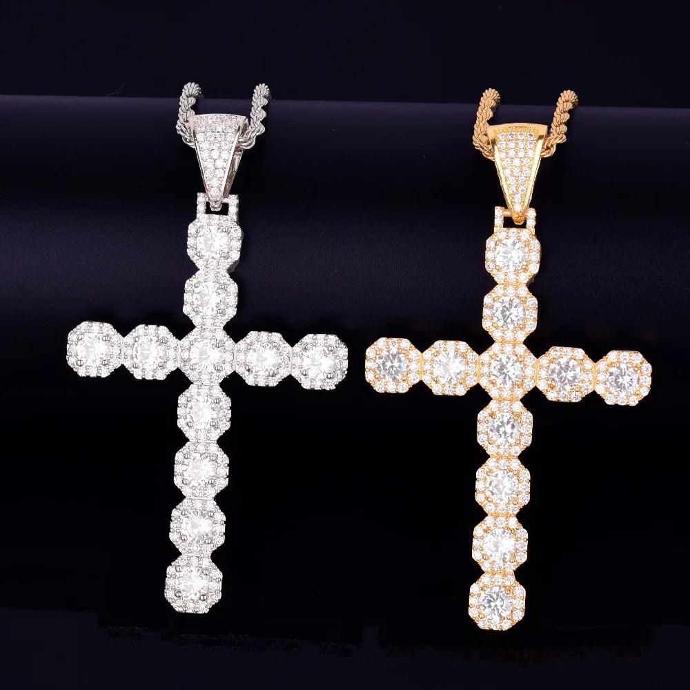 Bling "Cross" Pendant IV