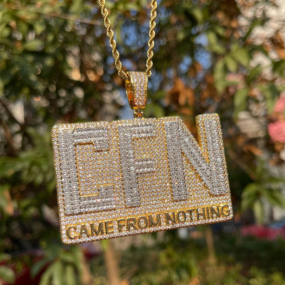 Bling "CFN" Pendant