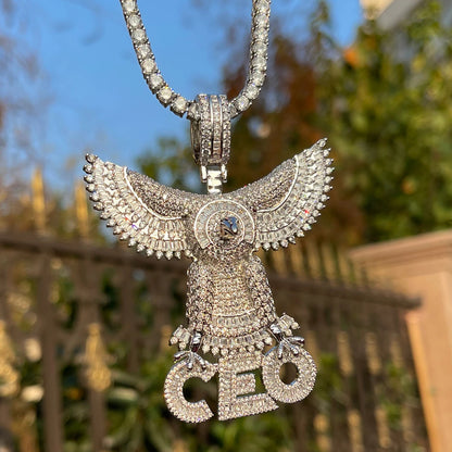 Bling "Big Eagle CEO" Pendant