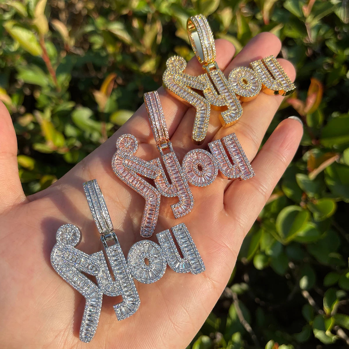 Bling "F*** You" Pendant