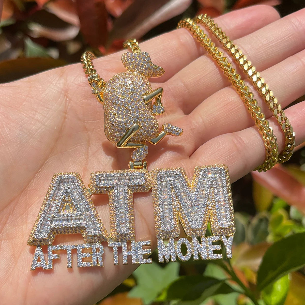 Bling "ATM" Pendant