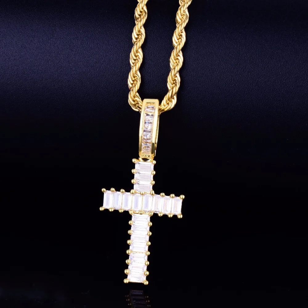 Bling "Cross" Pendant X