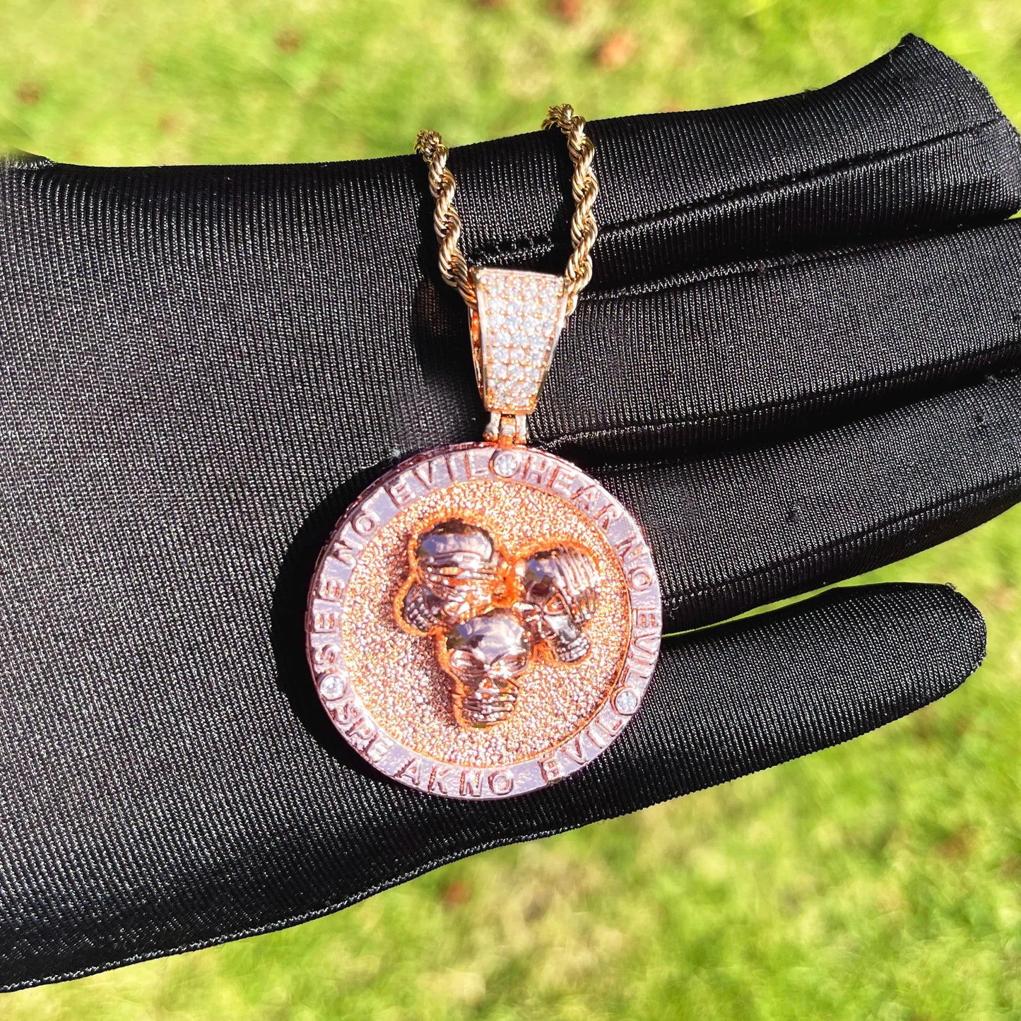 Bling "The Code" Pendant