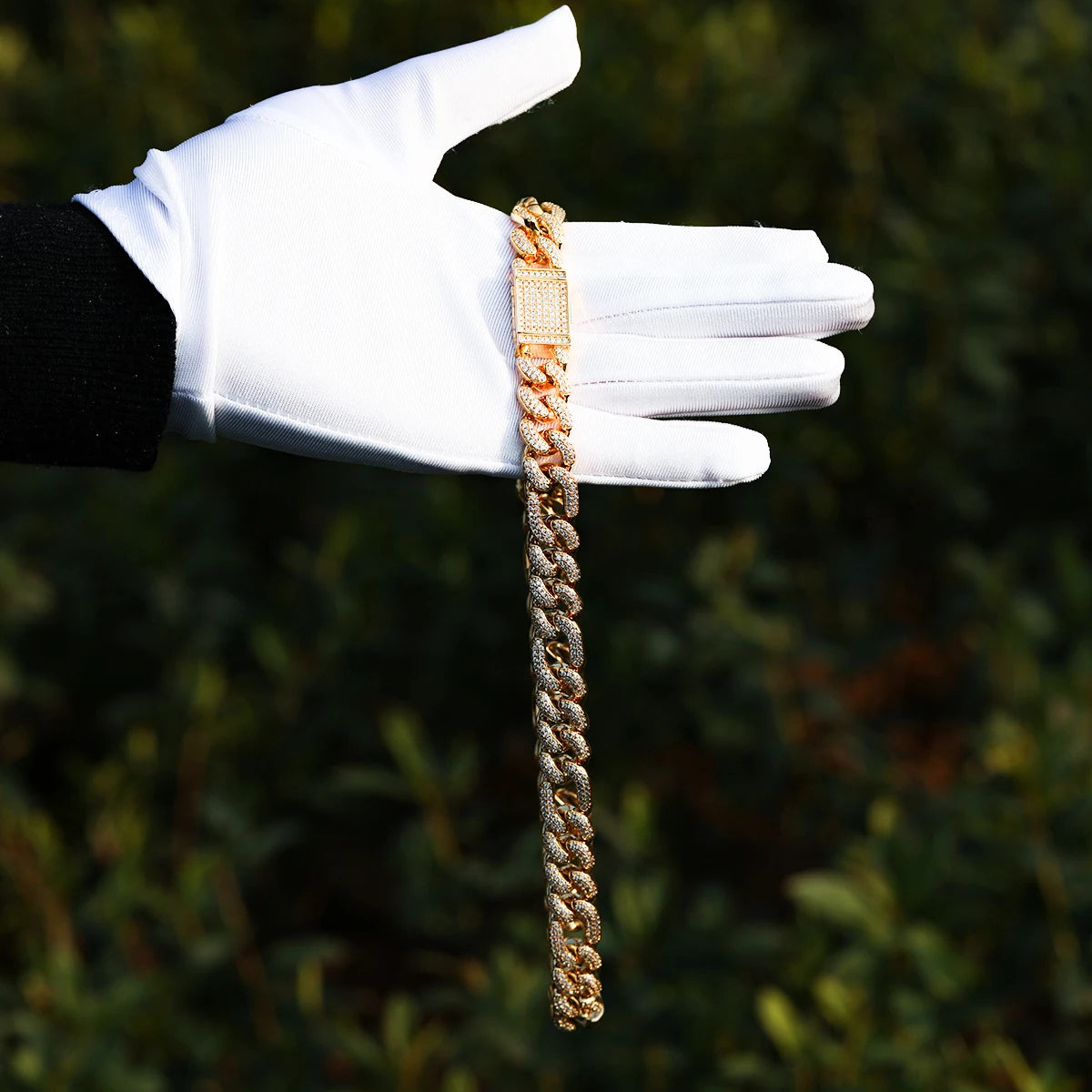 Bling "Figaro" Chain