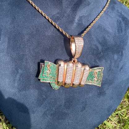Bling "Getting Cash" Pendant