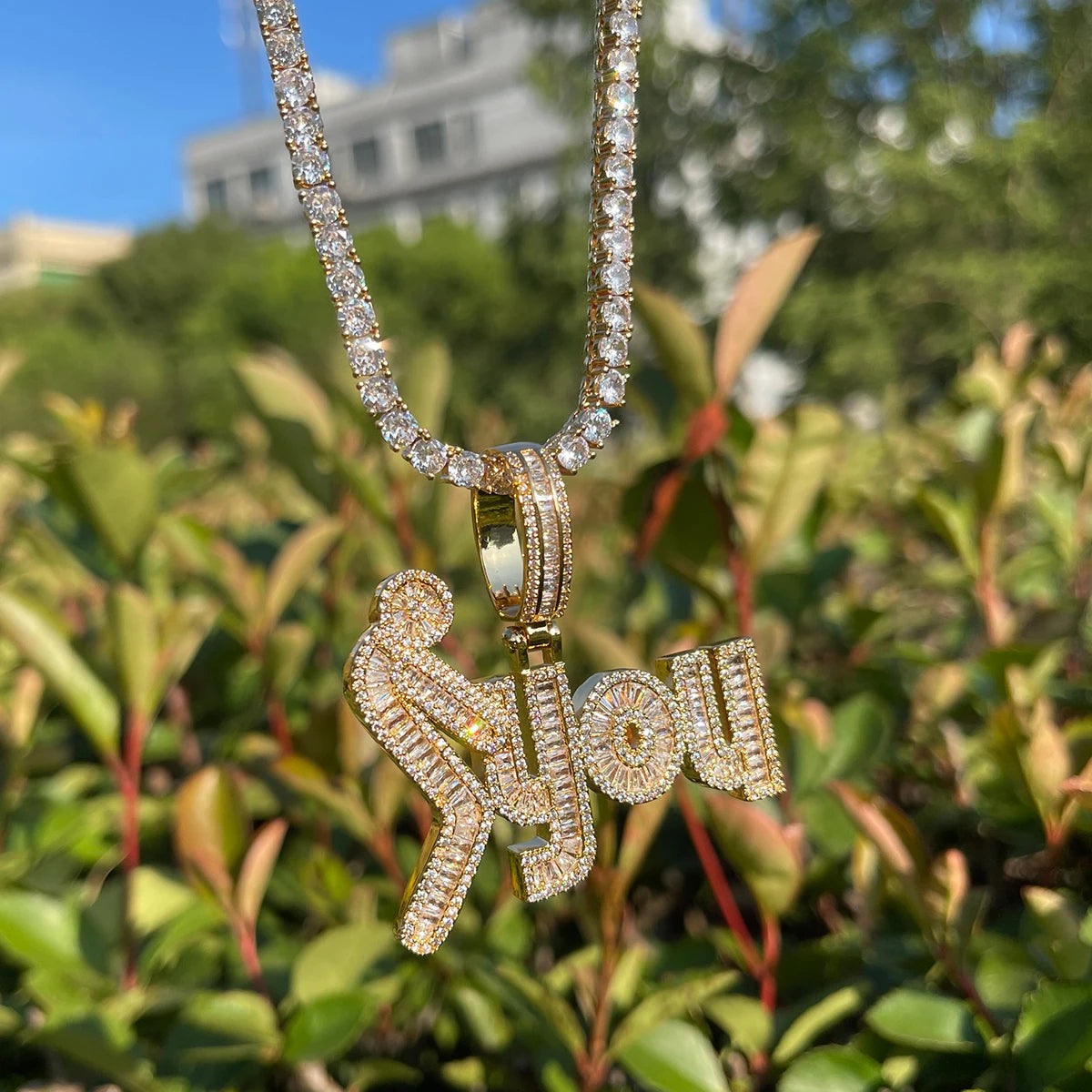 Bling "F*** You" Pendant