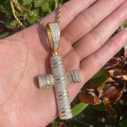 Bling "Cross" Pendant XXII