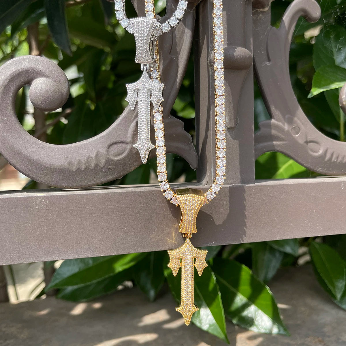 Bling "Trapstar" Pendant