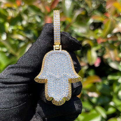 Bling "Hamsa Hand" Pendant II
