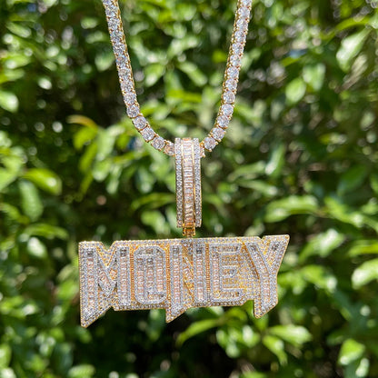 Bling "Money" Pendant