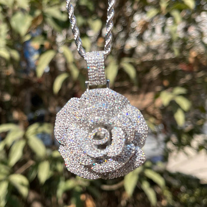 Bling "Rose" Pendant