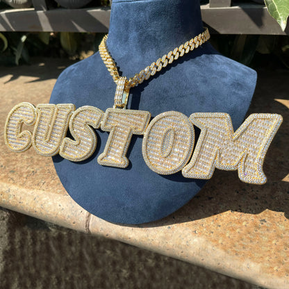 Bling "Bubble" Custom Pendant