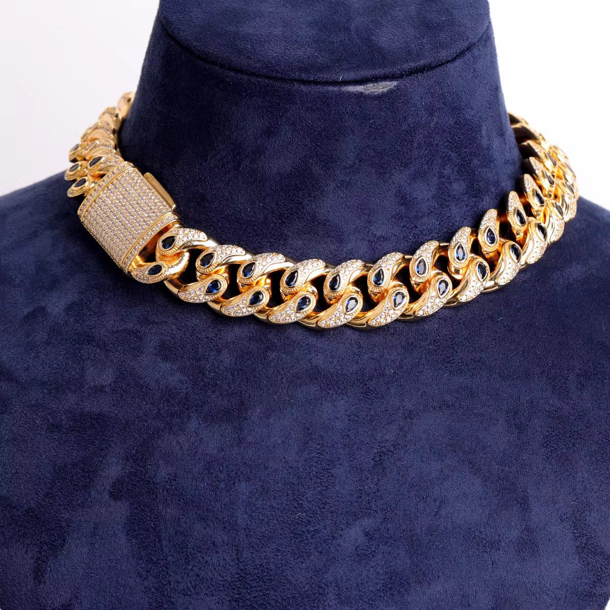 Bling "Drop" Cuban Chain 20mm