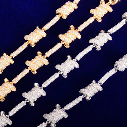 Bling "Barbed Wire" Chain