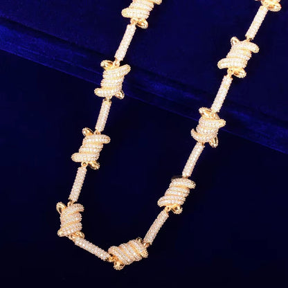 Bling "Barbed Wire" Chain