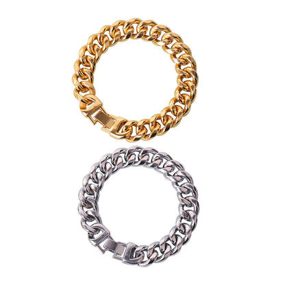 Bling "Smooth Cuban" Bracelet