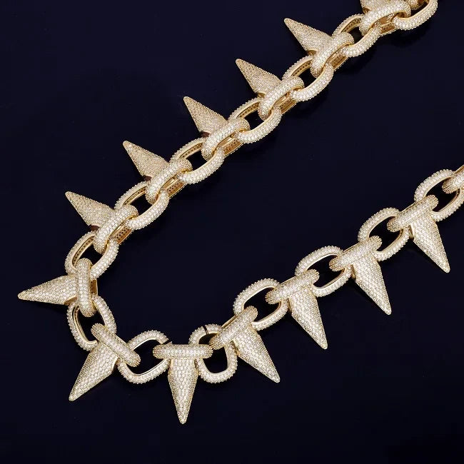 Bling "Spiked" Chain