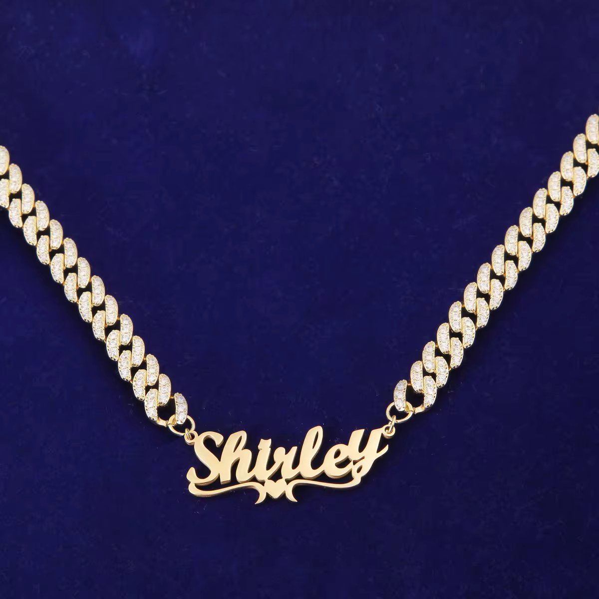 Bling "Cuban" Custom Pendant 10mm