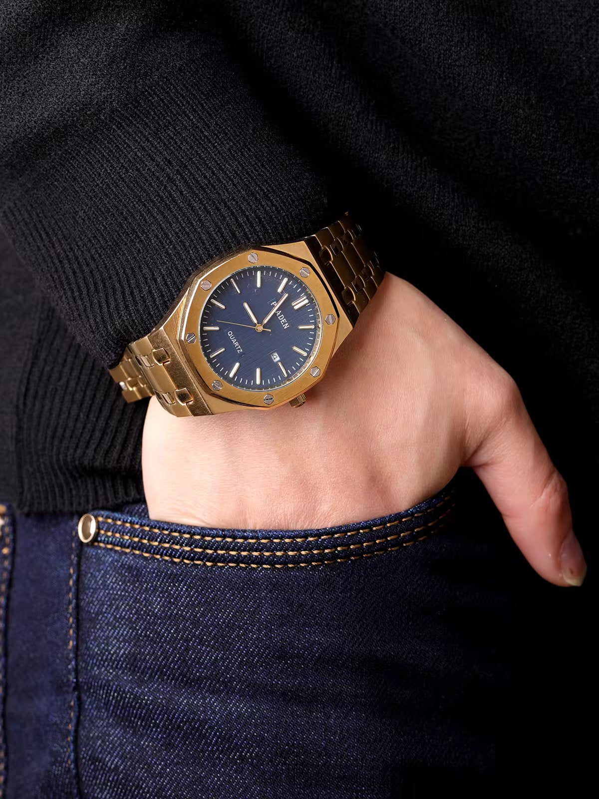 Bling "Plain Jane" Watch
