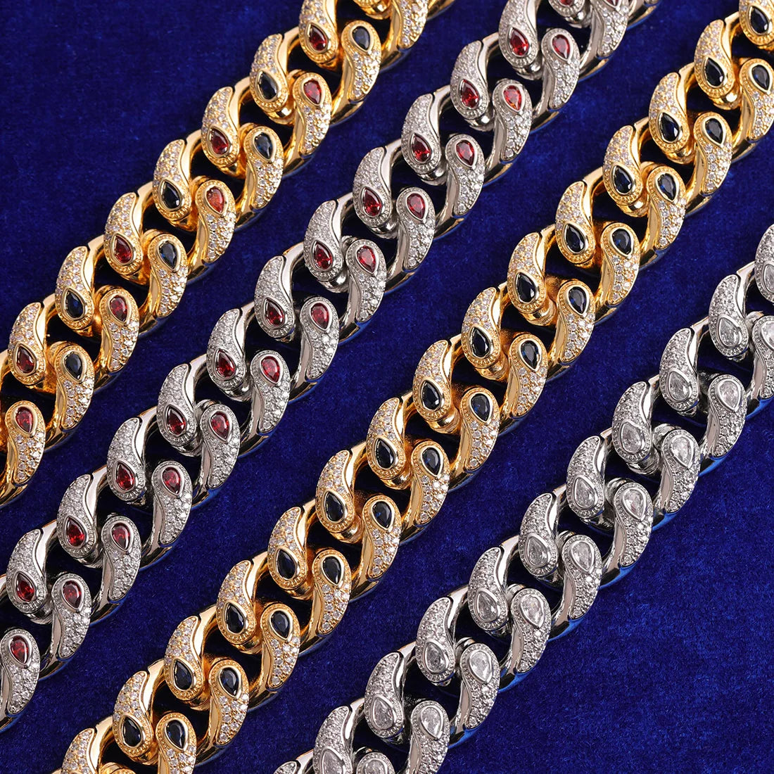 Bling "Drop" Cuban Chain 20mm