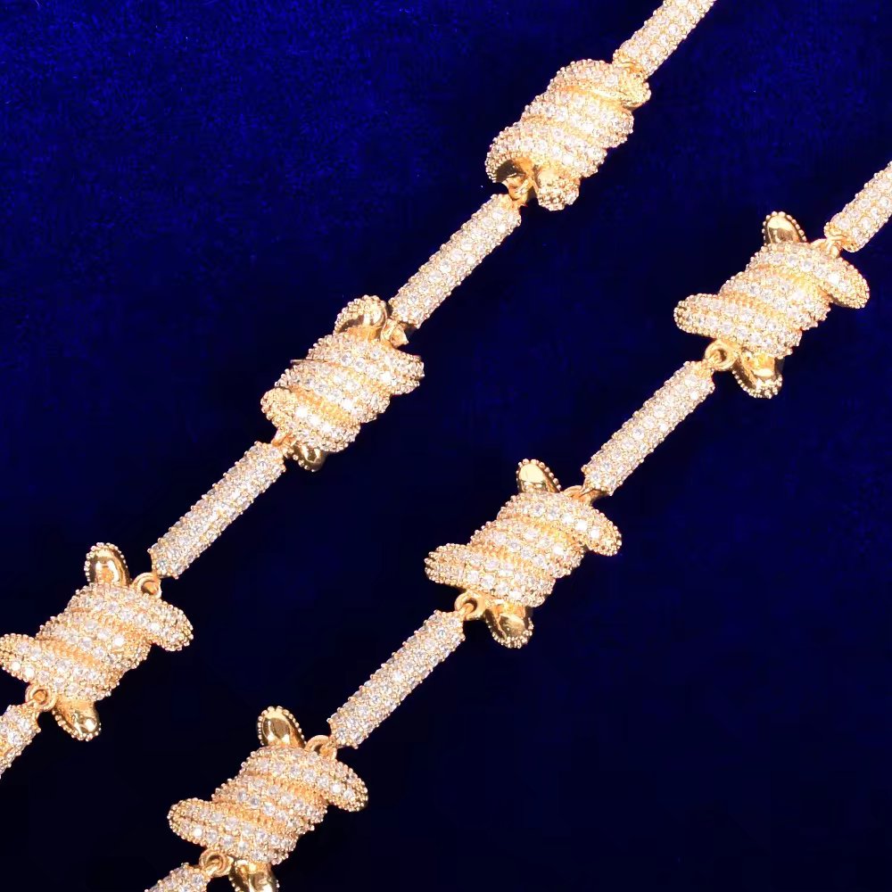 Bling "Barbed Wire" Chain