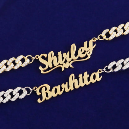 Bling "Cuban" Custom Pendant 10mm