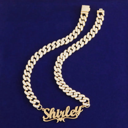Bling "Cuban" Custom Pendant 10mm