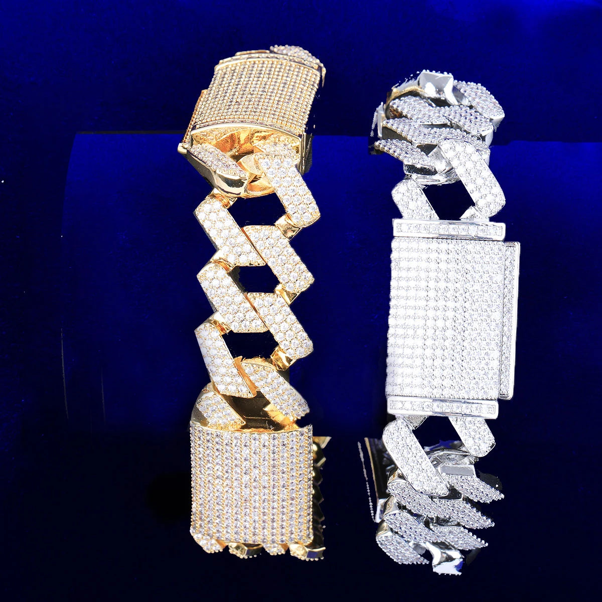 Bling "x2" Cuban Bracelet