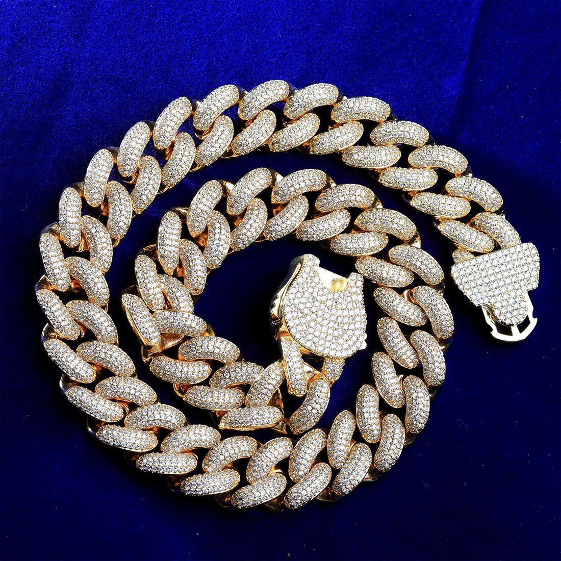 Bling Lobster Clasp Cuban Chain 20mm