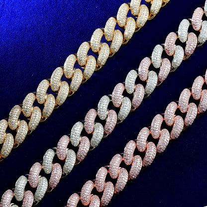 Bling Lobster Clasp Cuban Chain 20mm