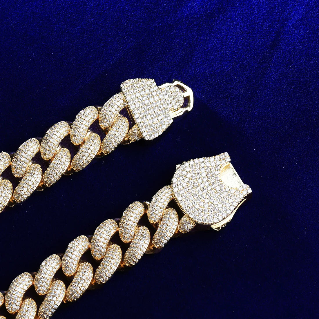 Bling Lobster Clasp Cuban Chain 20mm