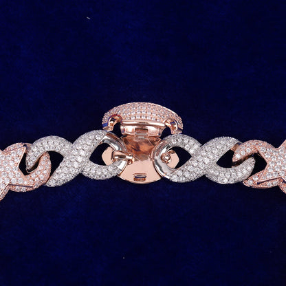 Bling "Star" Infinity Link Chain