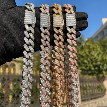 Bling "Miami" Cuban Chain 15mm