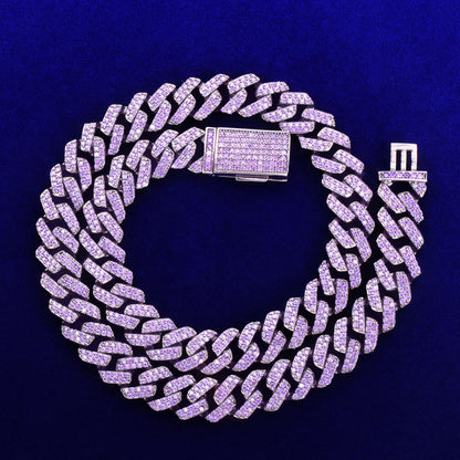 Bling Purple Cuban Chain