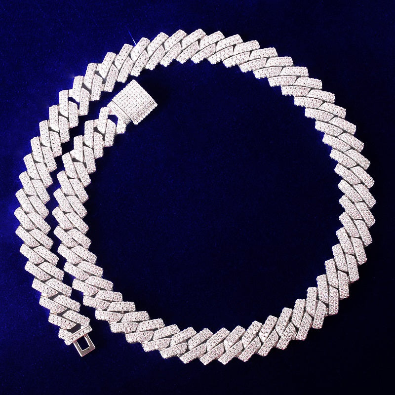 Bling "Straight Edge" Miami Cuban Chain