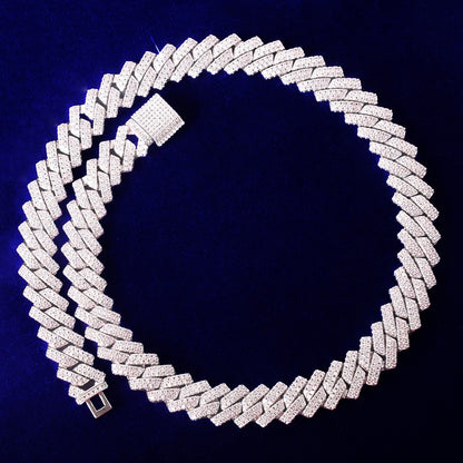 Bling "Straight Edge" Miami Cuban Chain