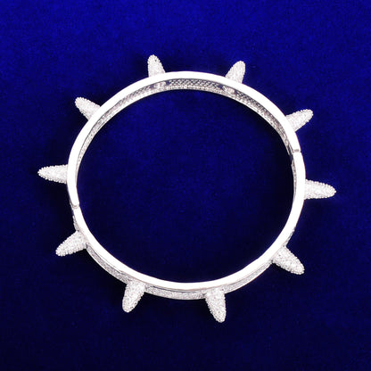 Bling "Spiked" Bangle Bracelet
