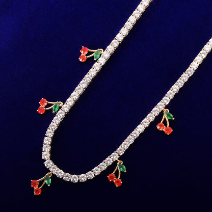 Cherry Tennis Chain