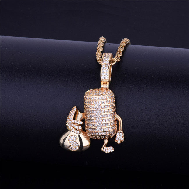 Bling "Rap Money" Pendant