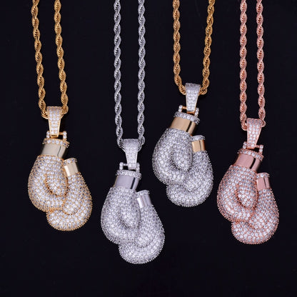 Bling "Boxer" Pendant